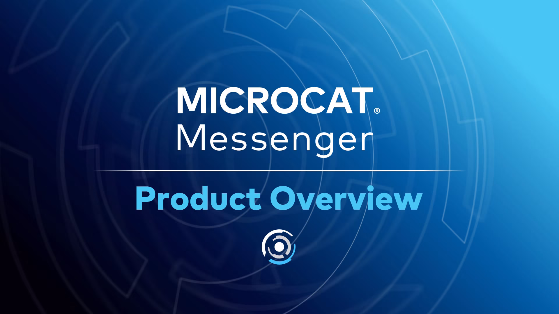 Microcat Messenger - Product Overview